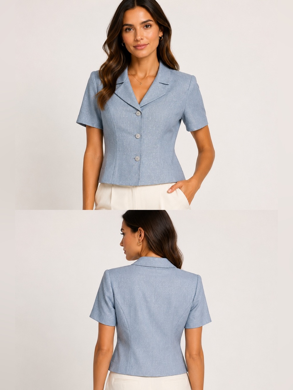 Le Suit Blue Suit‎ Jacket